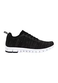 Haskell Flexible Sole Bungee Lace Up Oxford Hybrid Casual Sneaker