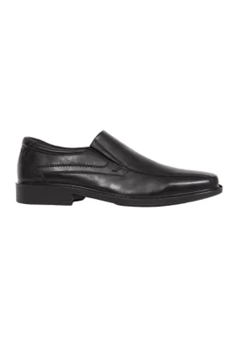 Men's Noble Runoff Toe Memory Foam Slip-On Classic Dress Loafer