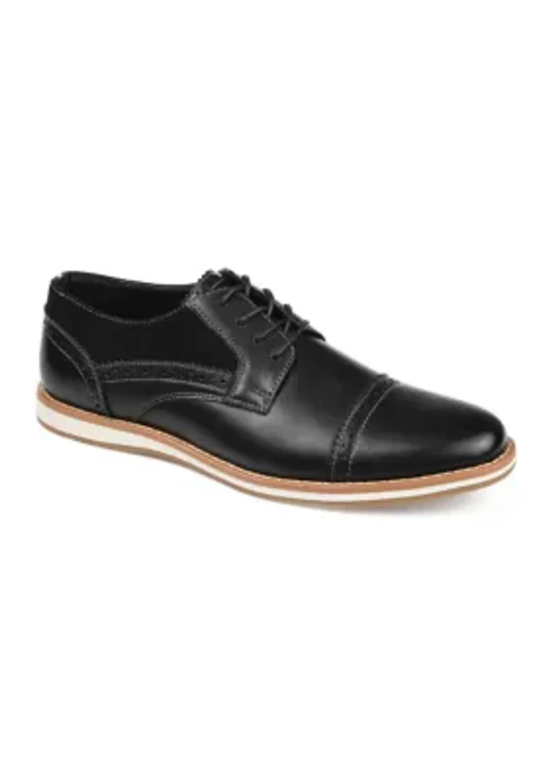 Griff Cap Toe Brogue Derby Shoes