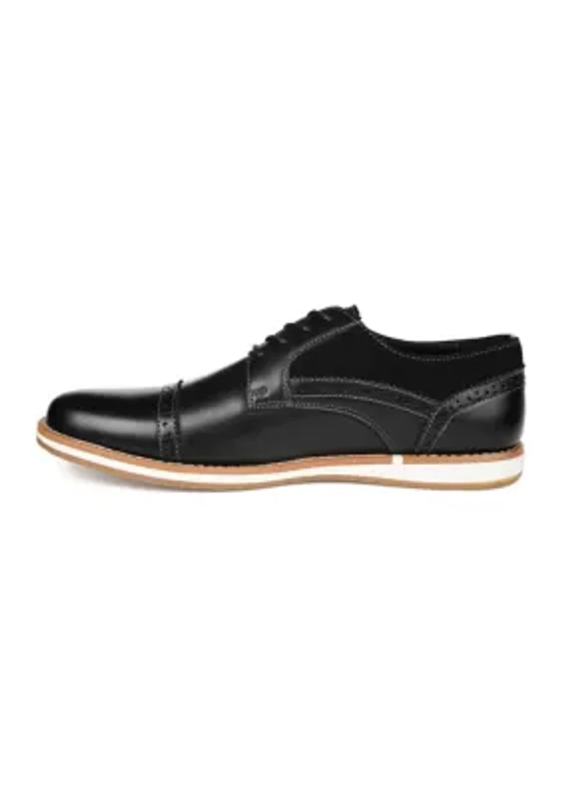 Griff Cap Toe Brogue Derby Shoes