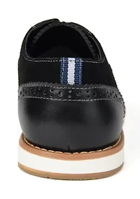 Griff Cap Toe Brogue Derby Shoes