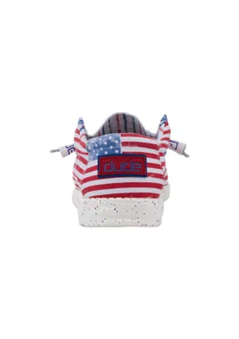 Wally Sneaker Loafers - Stars and Stripes