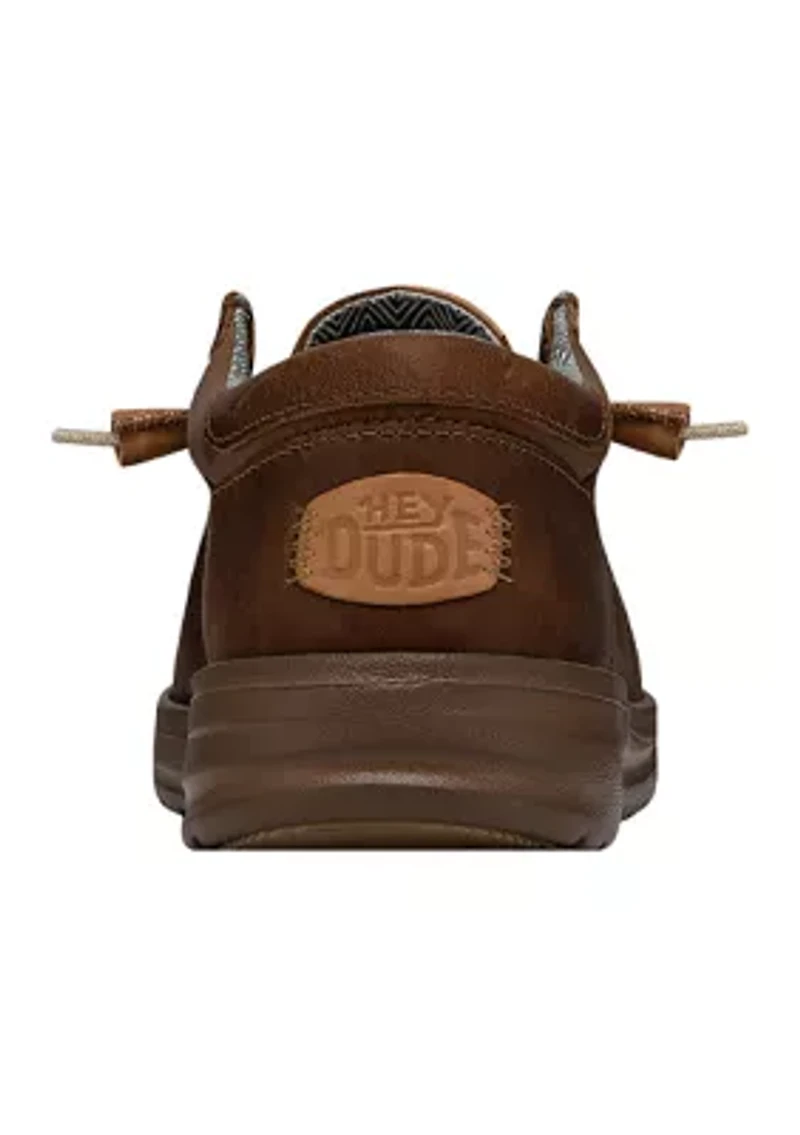 Wally Grip Craft Leather Loafers