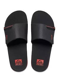 Fanning Slide Sandals