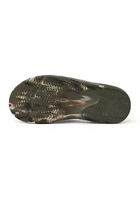 Fanning H20 Camo Marble Thong Sandals