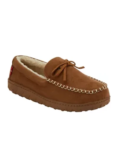 Kameron Microsuede Moccasin Slippers