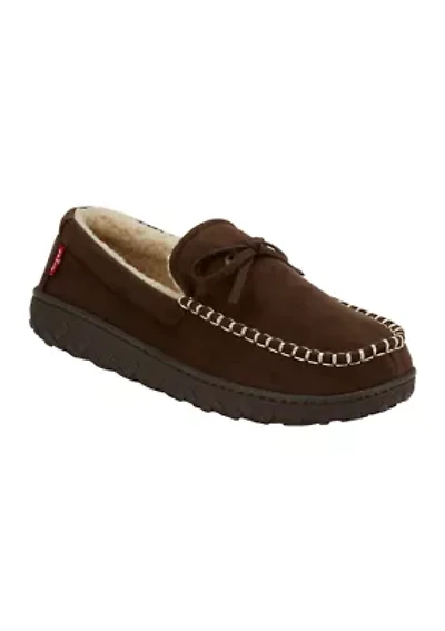 Kameron Microsuede Moccasin Slippers