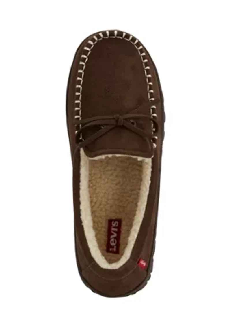Kameron Microsuede Moccasin Slippers