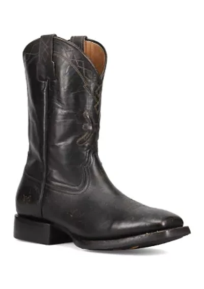 Hauser Logo Stitch Boots