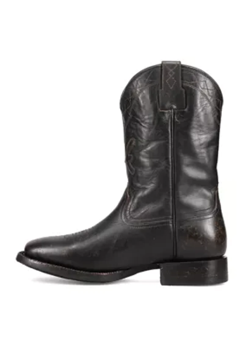 Hauser Logo Stitch Boots