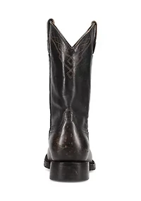 Hauser Logo Stitch Boots