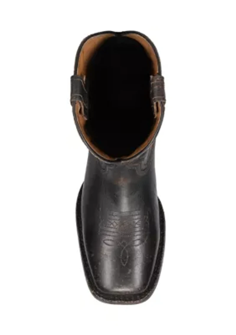 Hauser Logo Stitch Boots
