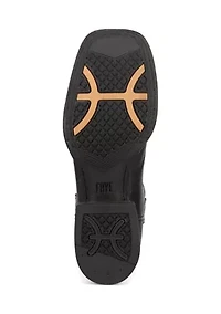 Hauser Logo Stitch Boots