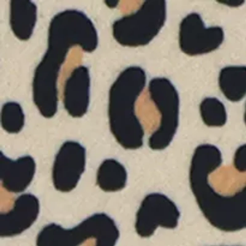 3 Pack No Show Sock Inserts - Solid and Leopard Prints