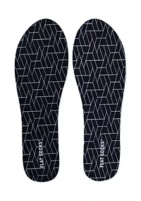 3 Pack No Show Sock Inserts - Solid and Leopard Prints