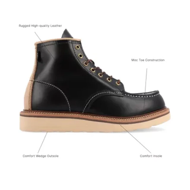 Eddie Bauer Severson Black Leather Moc Toe WeatherEdge Waterproof Sz 13 Boots Eddie Bauer | Shoes | Eddie Bauer Severson Moctoe Boot  main image 3