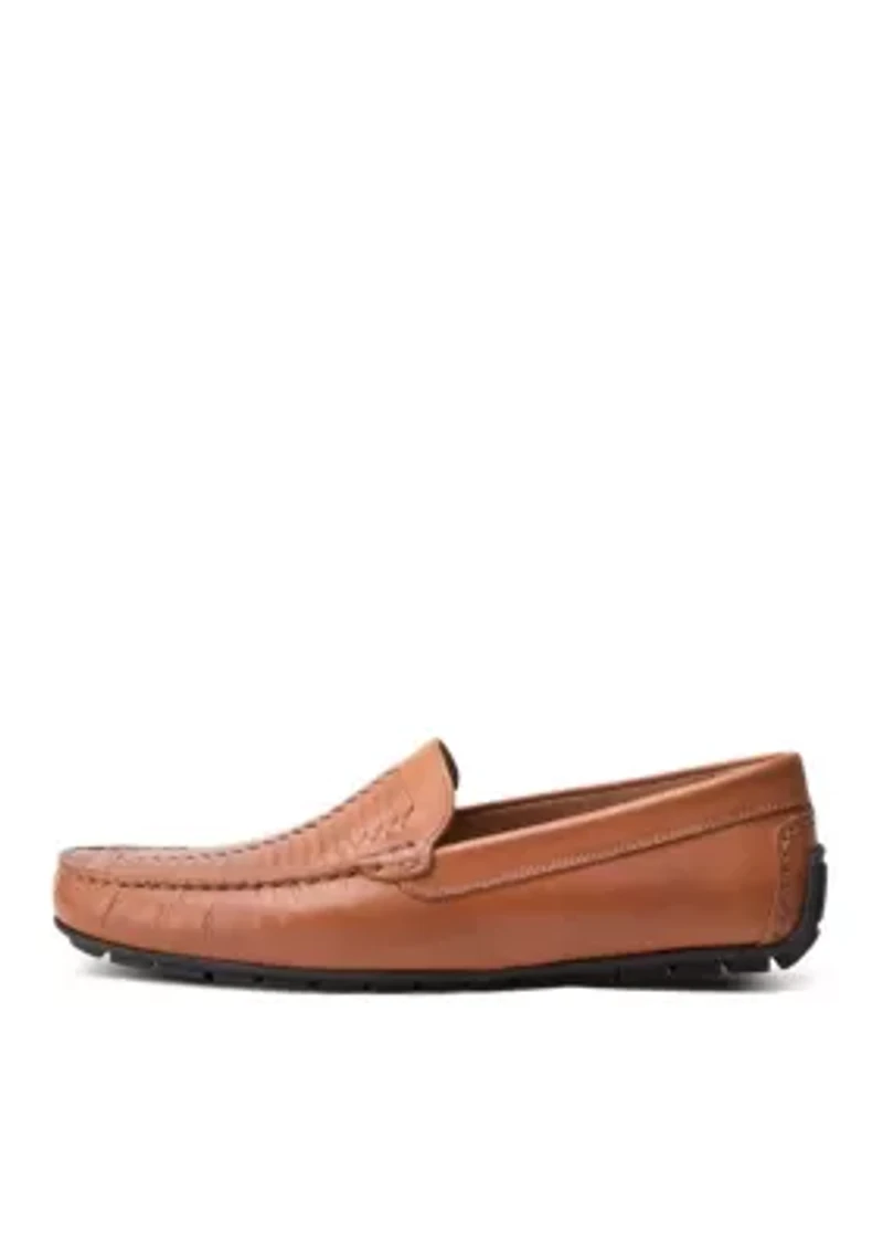 Tucson Woven Vamp Driving Shoe Loafer