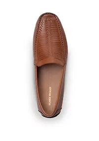 Tucson Woven Vamp Driving Shoe Loafer