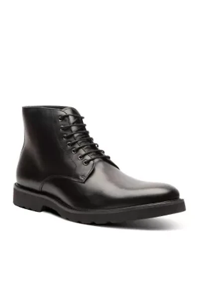 Powell Plain Toe Lace-Up Boot