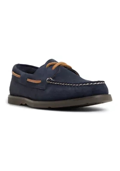 Allover 2-Eye Ripple Boat Shoes