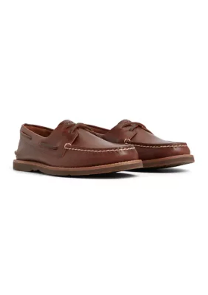 Allover 2-Eye Ripple  Boat Shoes