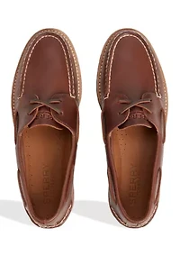Allover 2-Eye Ripple  Boat Shoes