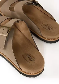 Asher Double Buckle Footbed Sandals