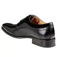 Men's Wing Tip Brogue Two Tone Shoes