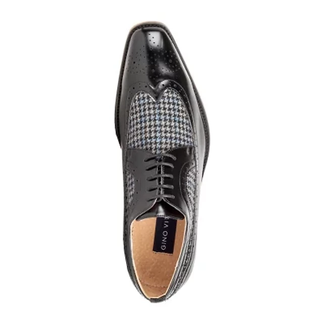 knee length dresses for ladies Men's Plain Oxford Shoes (Brown, Coffee) – EVOD MEN'S SHOES main image 0