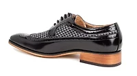 Men's Wing Tip Brogue Two Tone Shoes