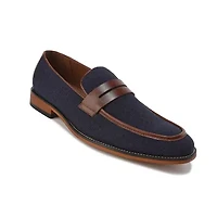 Gino Vitale Moc Toe Penny Slip On Loafer