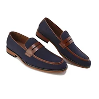 Gino Vitale Moc Toe Penny Slip On Loafer