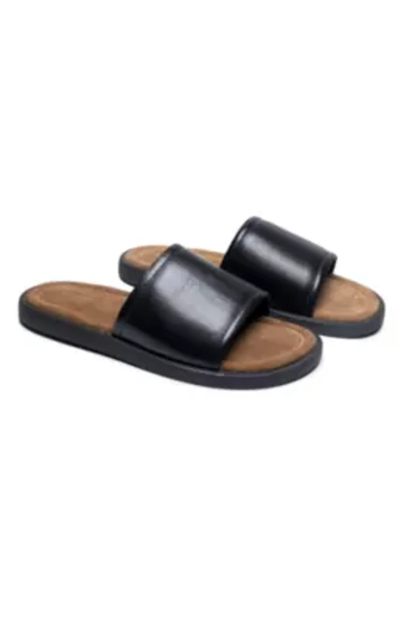 Bayport Padded Leather Sandals