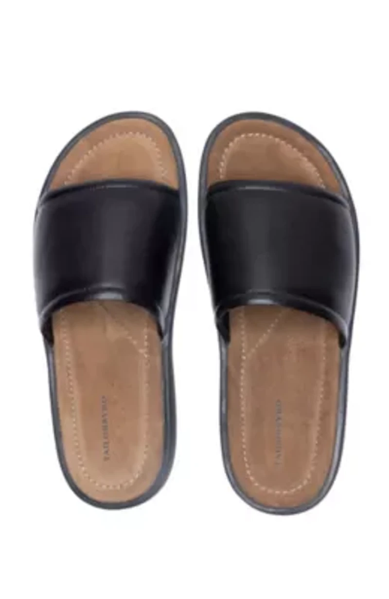 Bayport Padded Leather Sandals