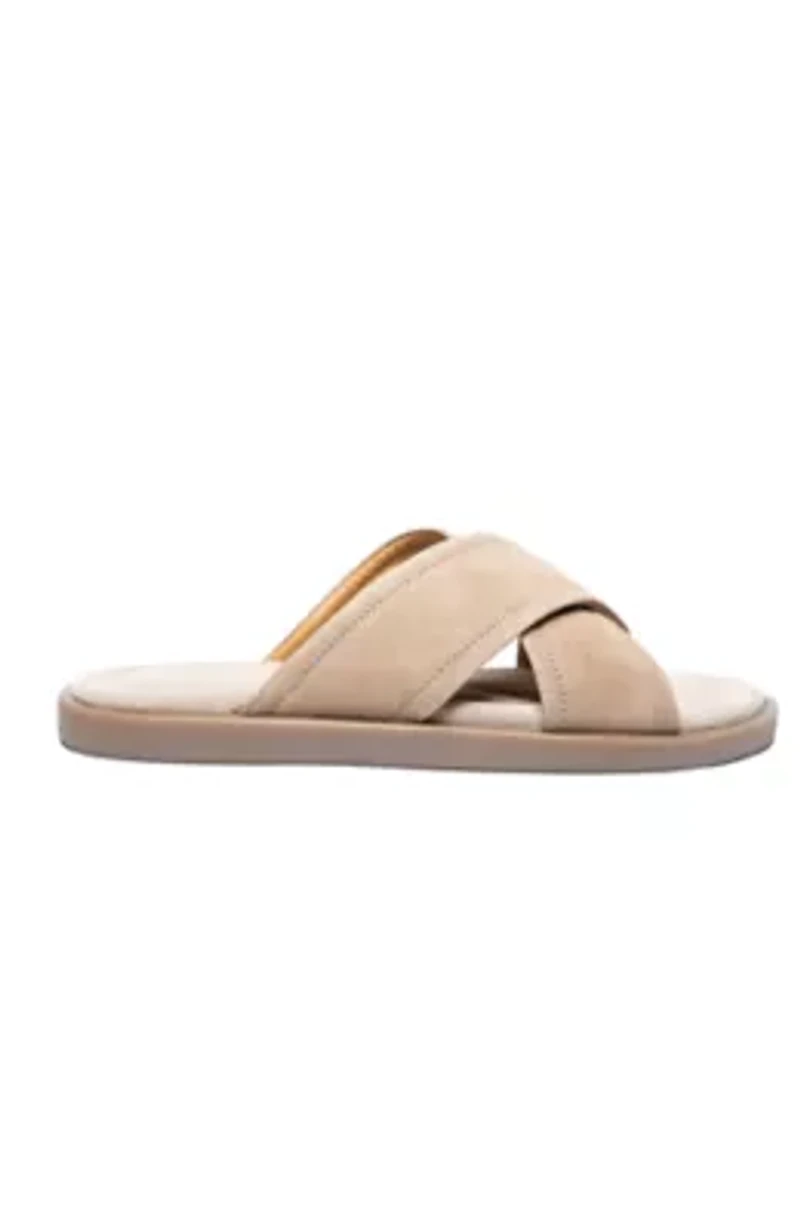 Eastport Padded Suede Sandals
