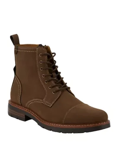 Rawls Rugged Cap Toe Combat Boots