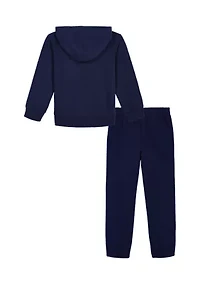 Toddler Boys Reverse Rival Graphic Hoodie and Joggers Set