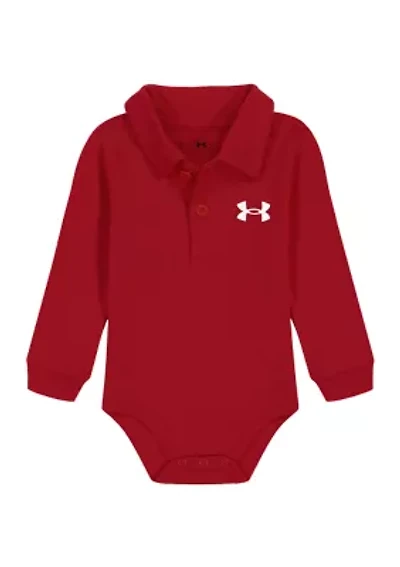 Baby Boys Polo Bodysuit