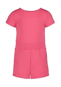 Baby Girls Short Sleeve Romper