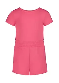 Toddler Girls Short Sleeve Romper
