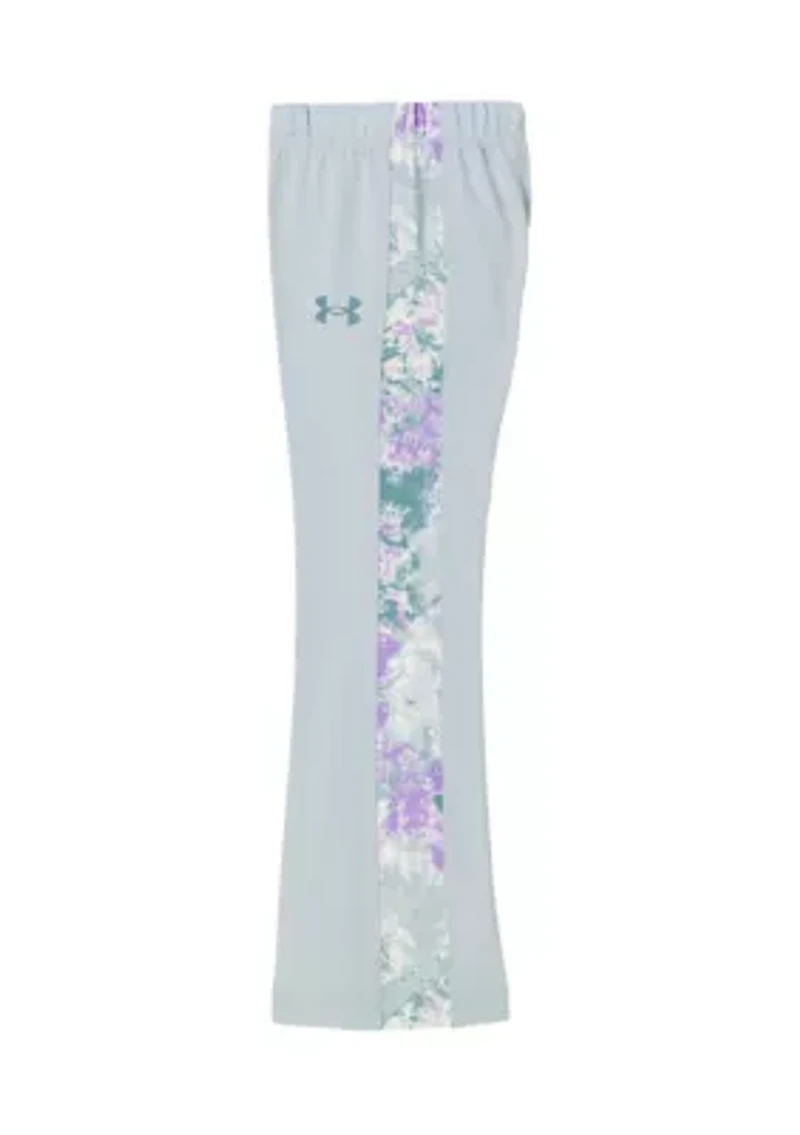 Toddler Girls Floral Printed Top and Flare Pants Set