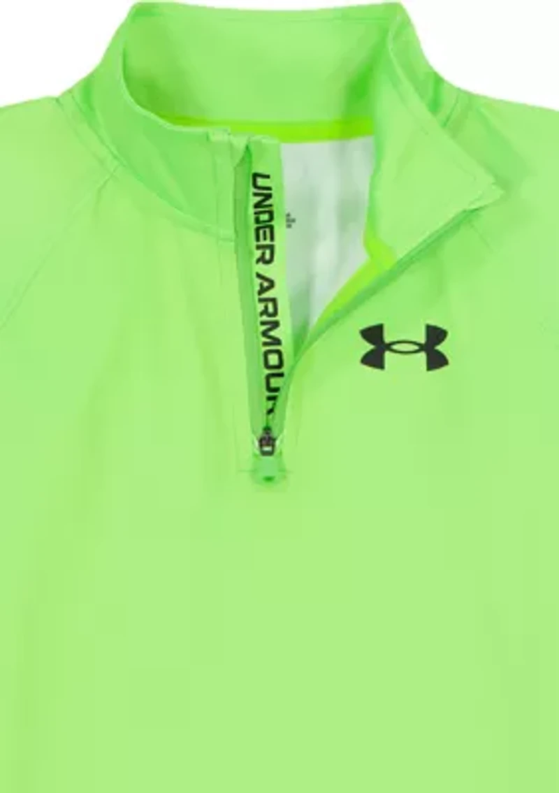 Toddler Boys 1/4 Zip Pullover and Pants Set
