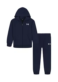 Baby Boys UA Branded Logo Full Zip Set
