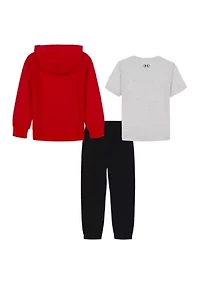 Baby Boys Rival 3 Piece Hoodie Set