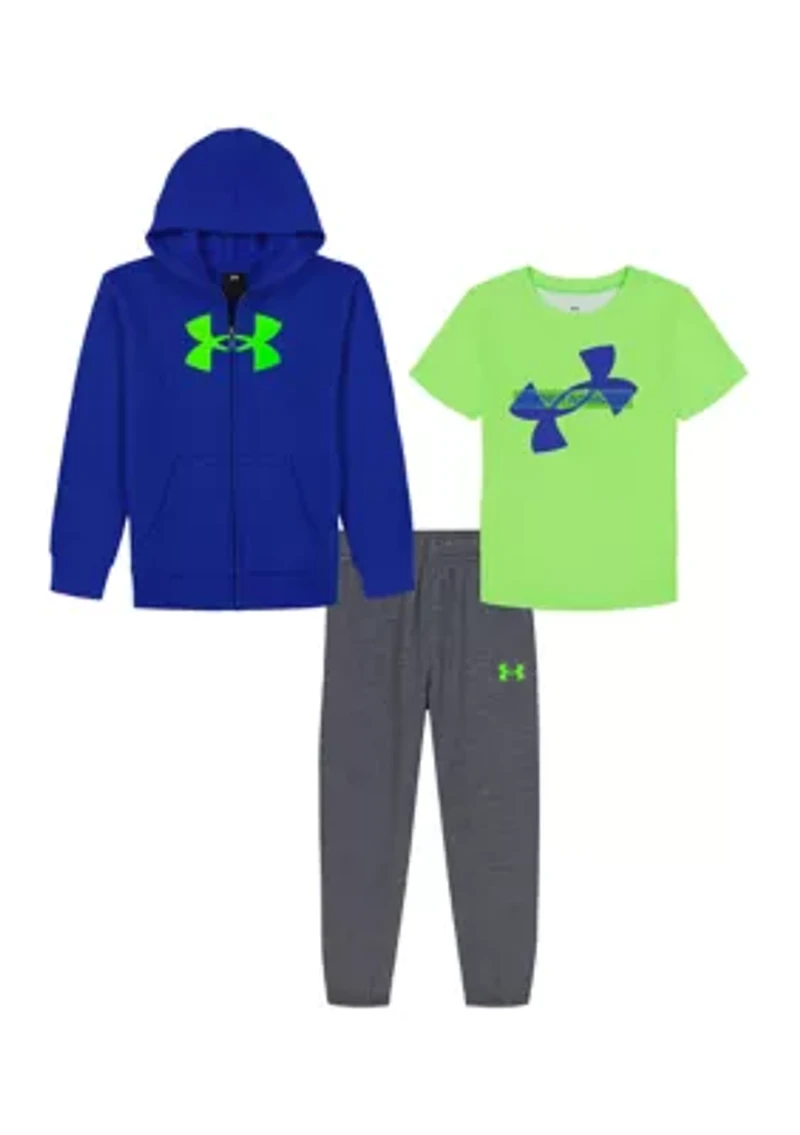 Baby Boys Rival 3 Piece Hoodie Set