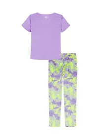 Toddler Girls Printed Leggings Set