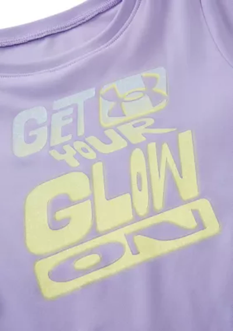 Toddler Girls Graphic T-Shirt and Printed Legging Set