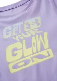 Toddler Girls Graphic T-Shirt and Printed Legging Set