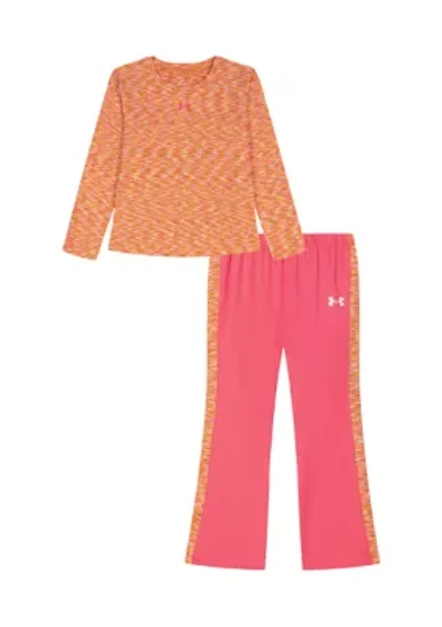 Baby Girls Twist Tunic and Flare Pants Set