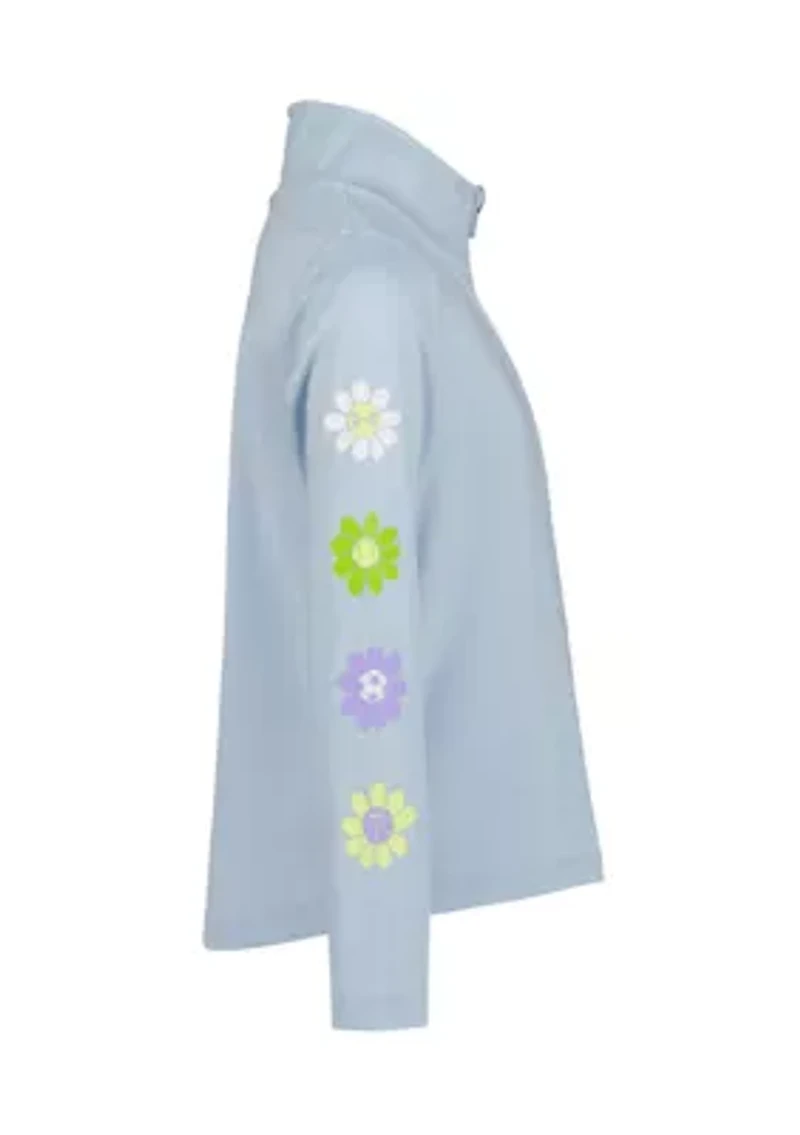 Baby Girls Tech Twist 1/4 Zip Pullover and Leggings Set